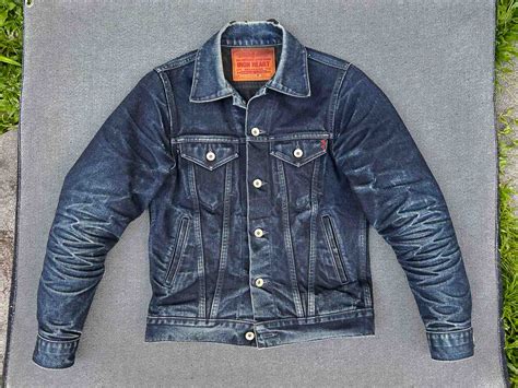 green denim heavy jacket replica|best raw denim jackets.